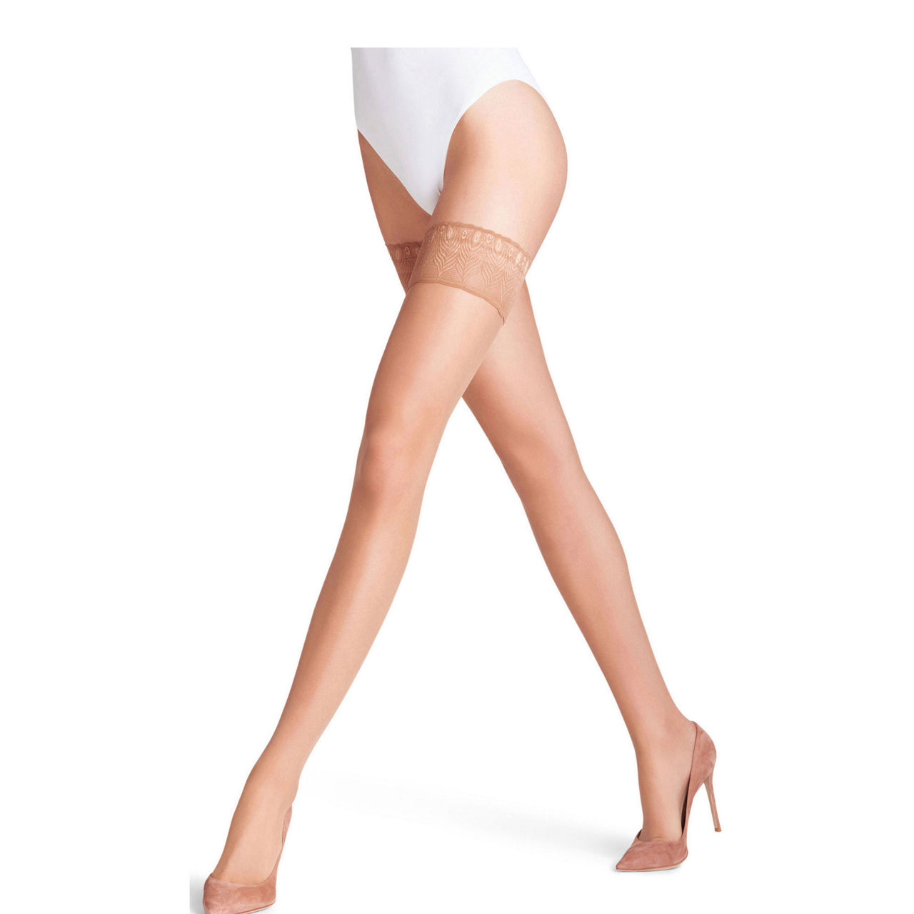 Lunelle Stay Up Tights Powder