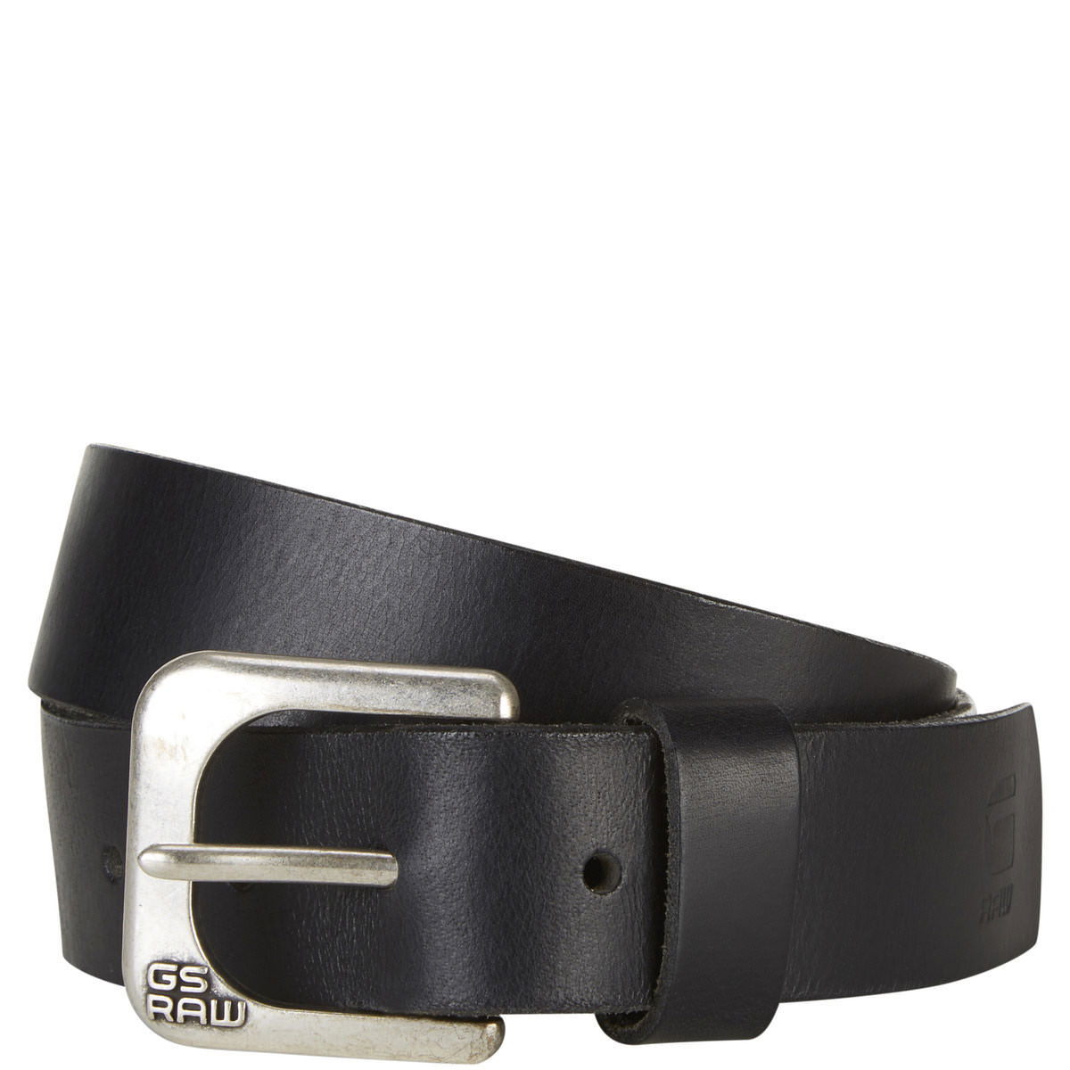 Zed Leather Belt Black