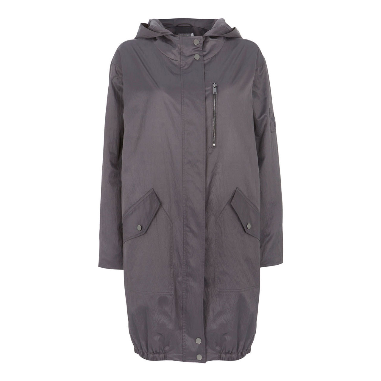 mint velvet parka coat