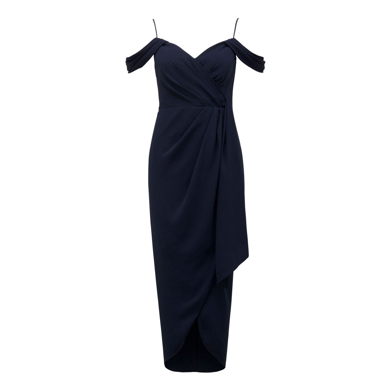 knee length dresses for ladies Hadley Midi Dress Chocolate Brown