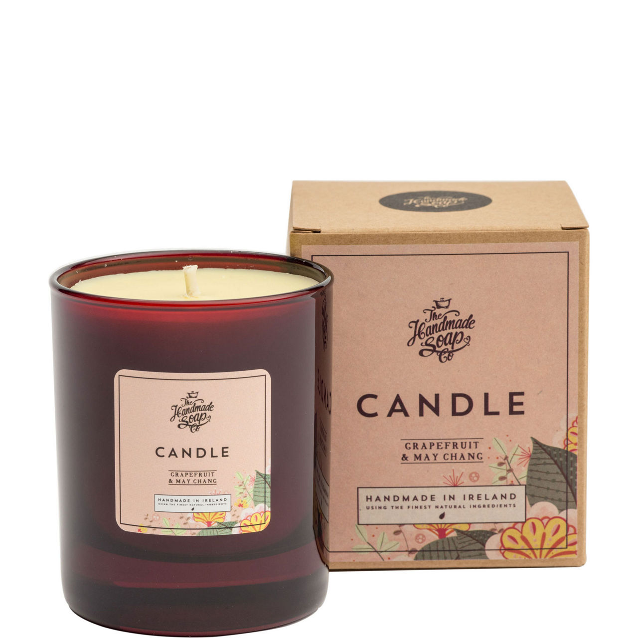 Grapefruit and May Chang Candle
