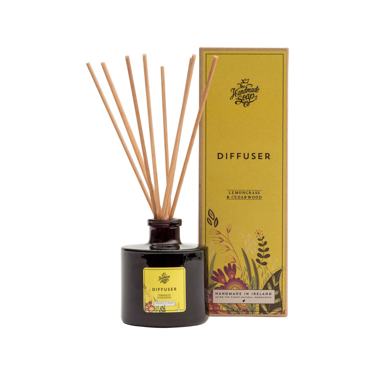 Reed Diffuser - Lemongrass and Cedarwood Reed Diffuser - Lemongrass and Cedarwood