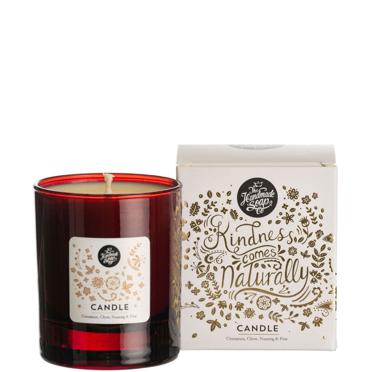Cinamon, Clove, Nutmeg & Pine Soy Wax Candle