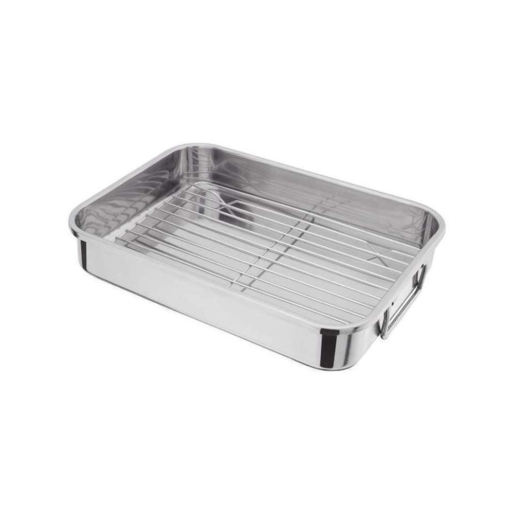 Roasting Pan-Rack 36.5 Cm Stainless Steel