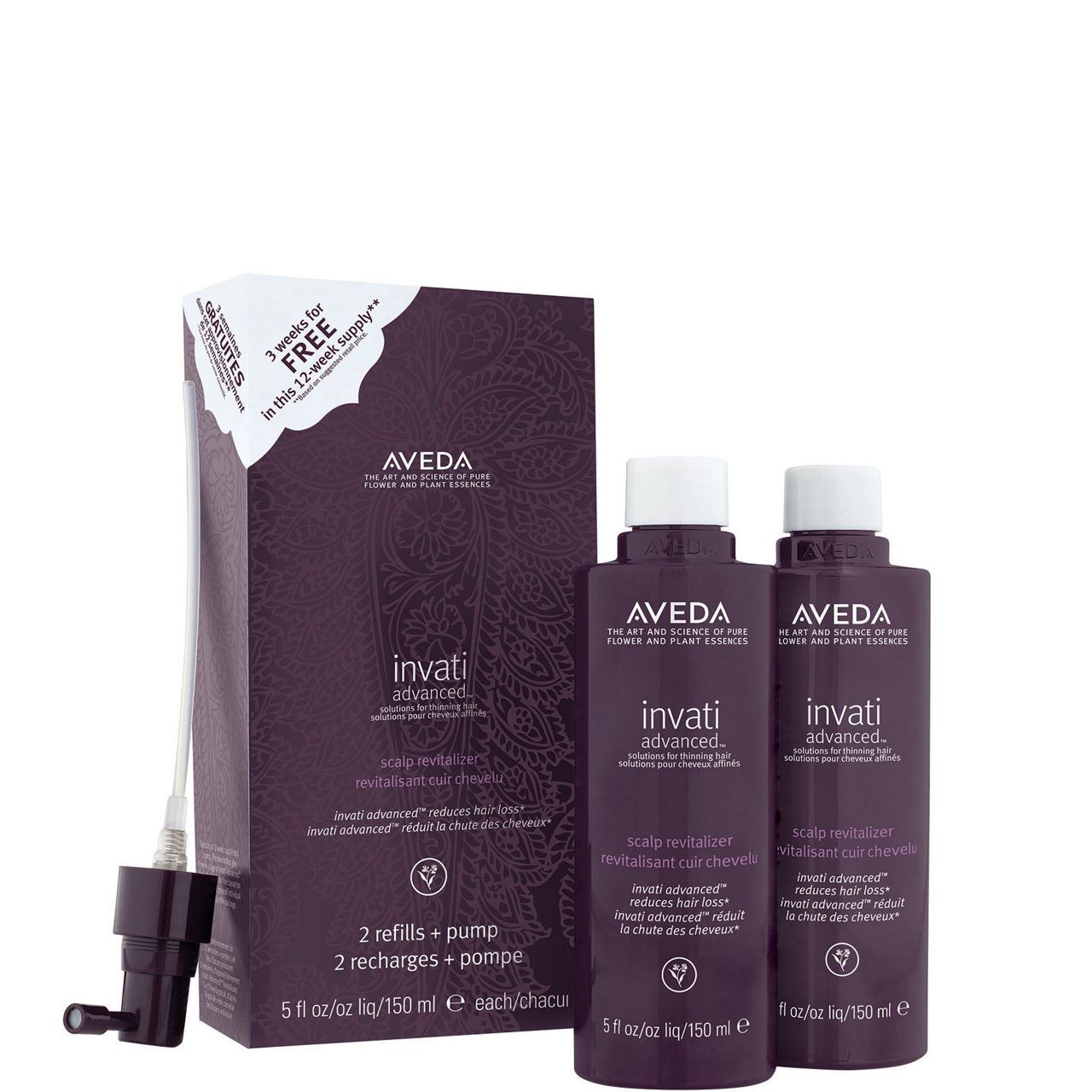 Invati Advanced™ Scalp Revitalizer X2 150ml Duo Pack Invati Advanced™ Scalp Revitalizer X2 150ml Duo Pack