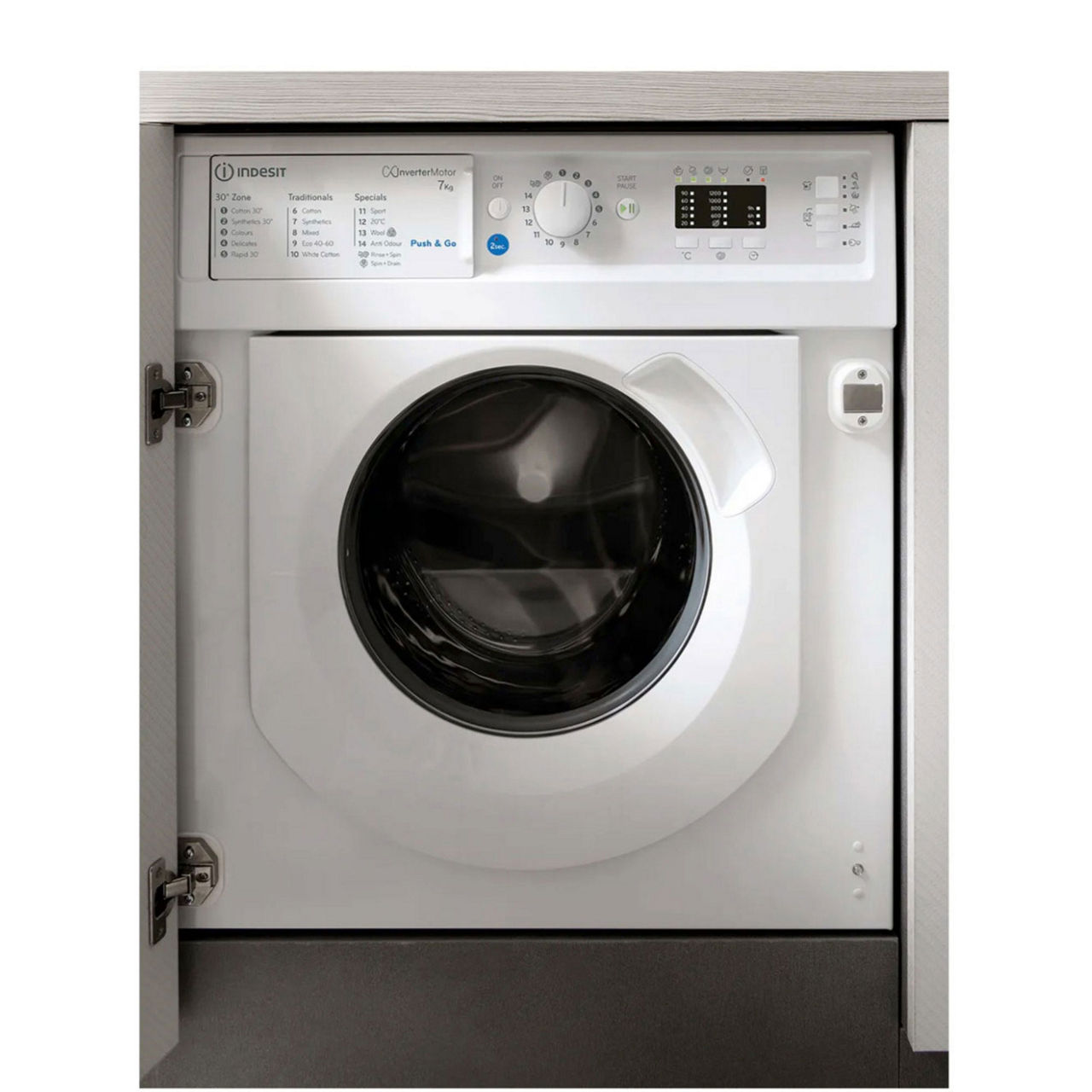 7Kg Integrated 1200 RPM Washing Machine