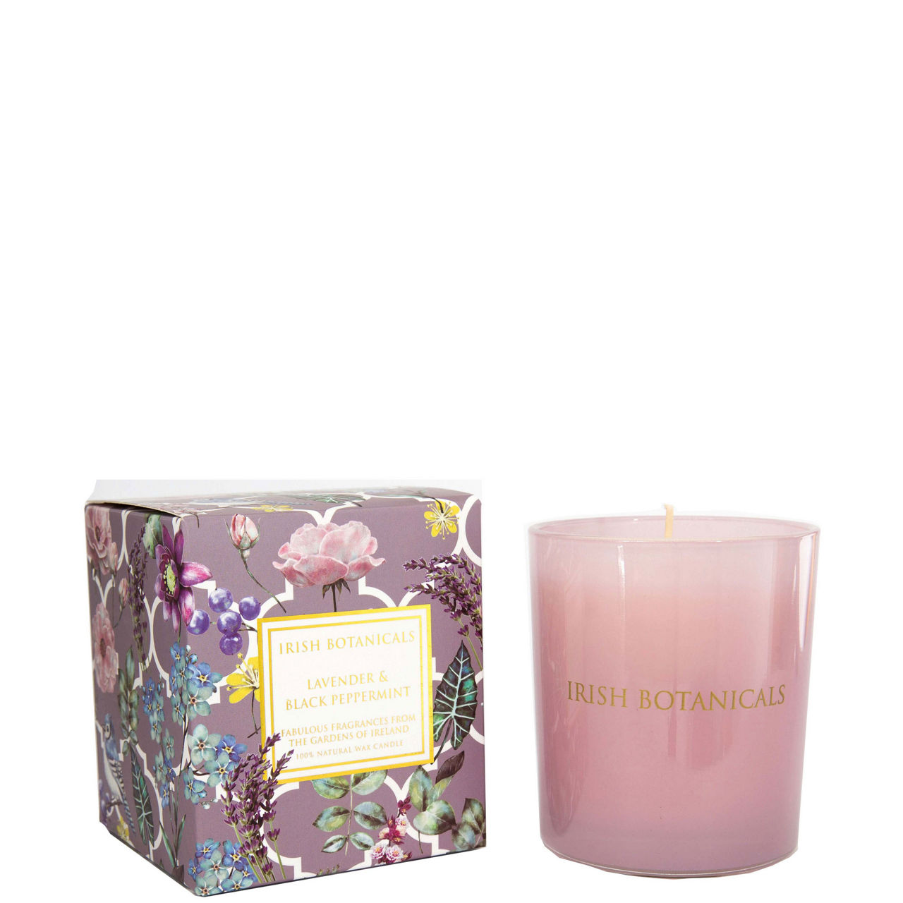 Lavender And Black Peppermint Candle