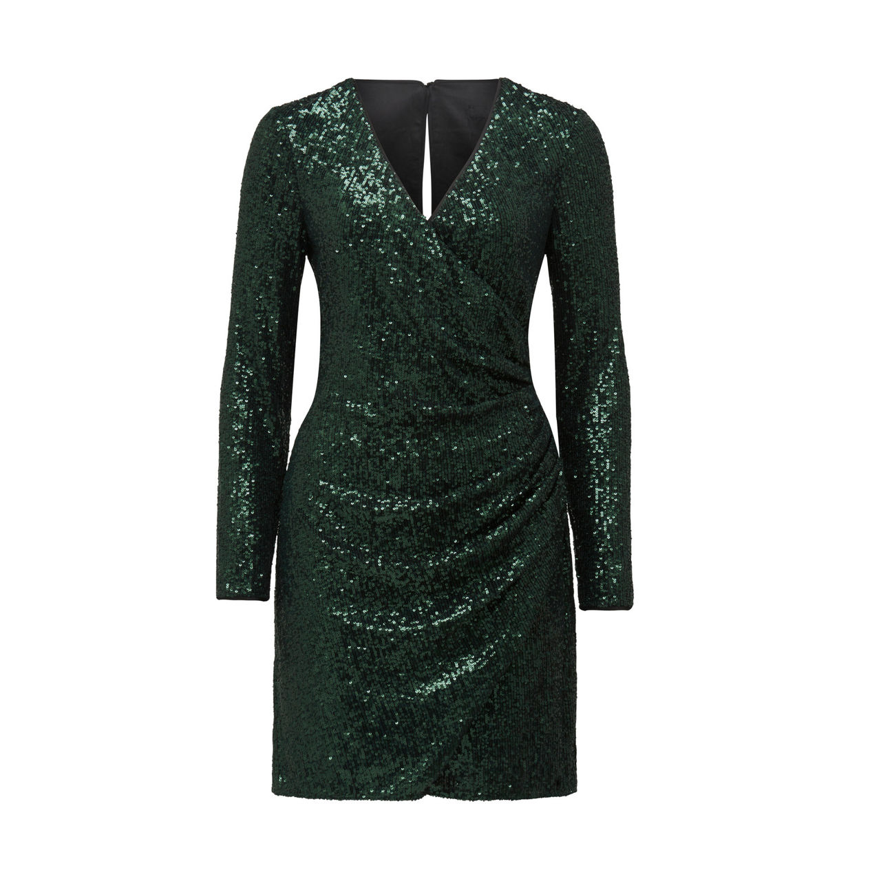 FOREVER NEW Jessica Long Sleeve Sequin Dress
