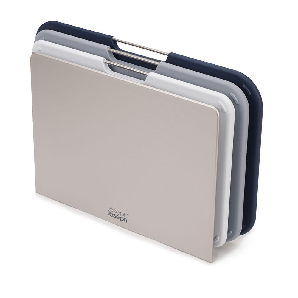 Nest™ Boards Three-Piece Chopping Board Set Grey