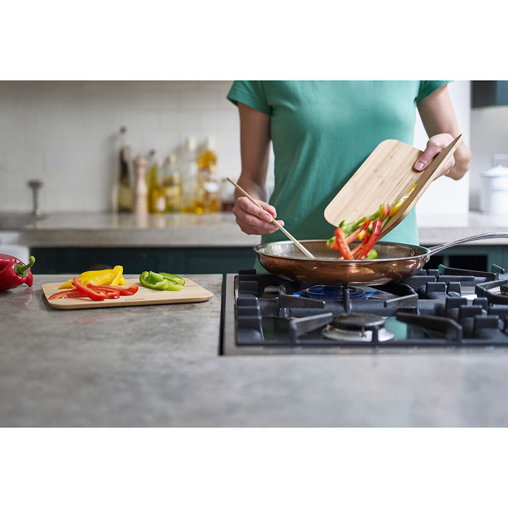 Chop2Pot™ Bamboo Folding Chopping Board Small