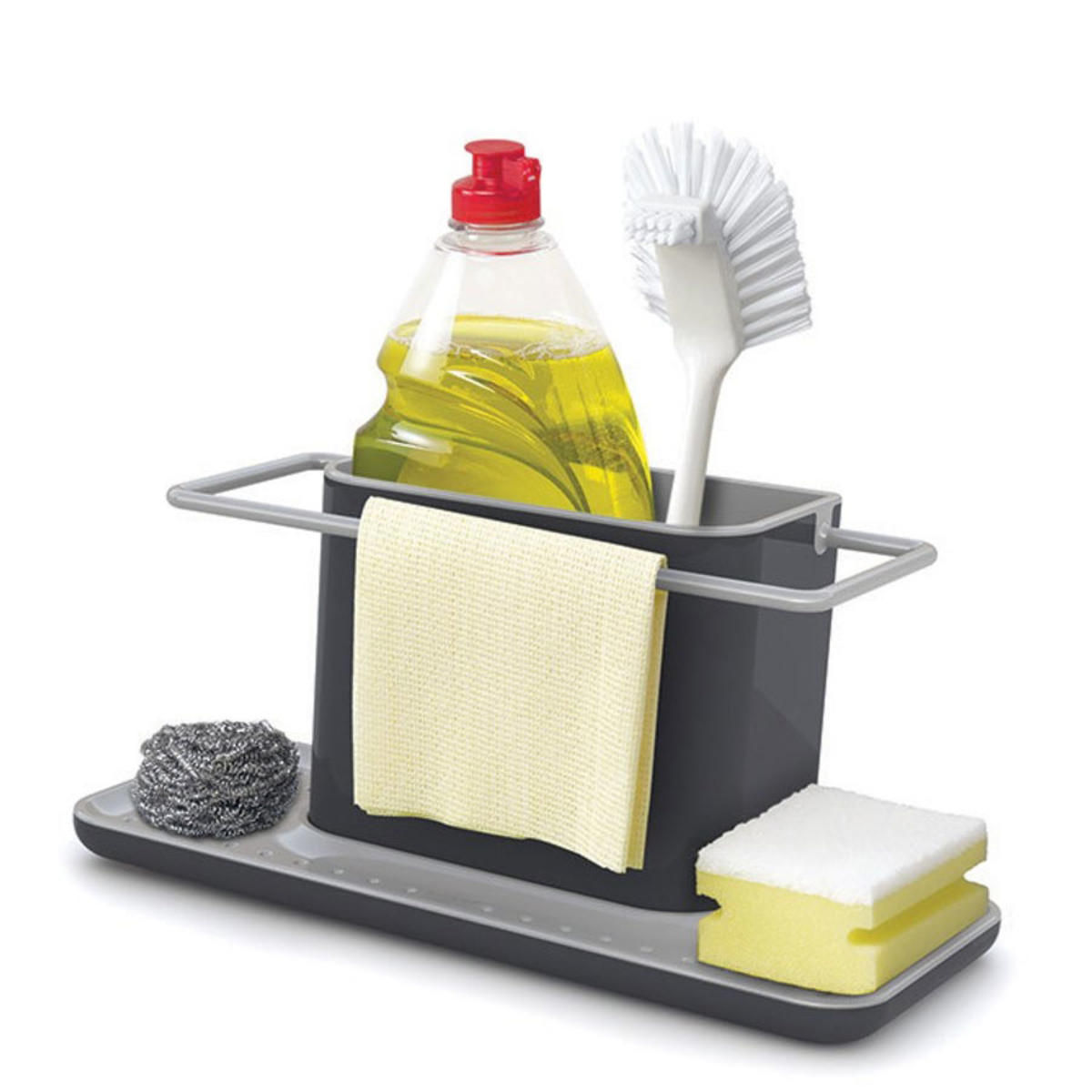Caddy Large Kitchen Sink Tidy Grey