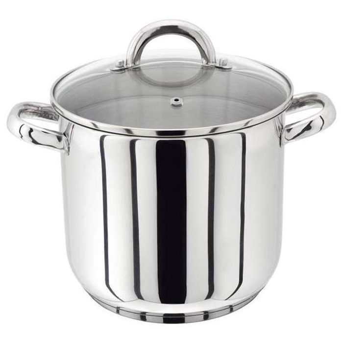 18-10 S-S Stockpot With Glass Lid 28Cm 18-10 S-S Stockpot With Glass Lid 28Cm