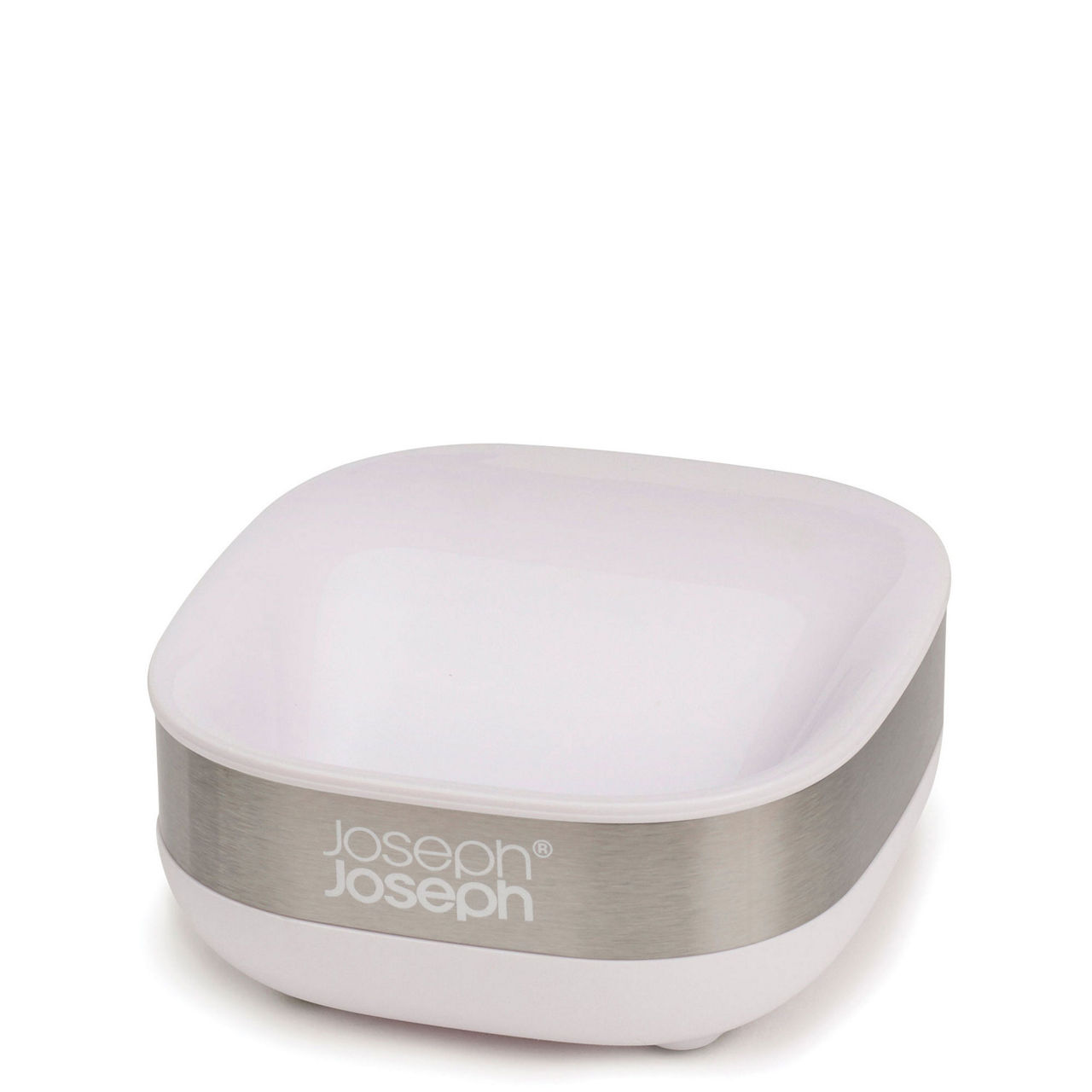Slim™ Steel Compact Soap Dish White