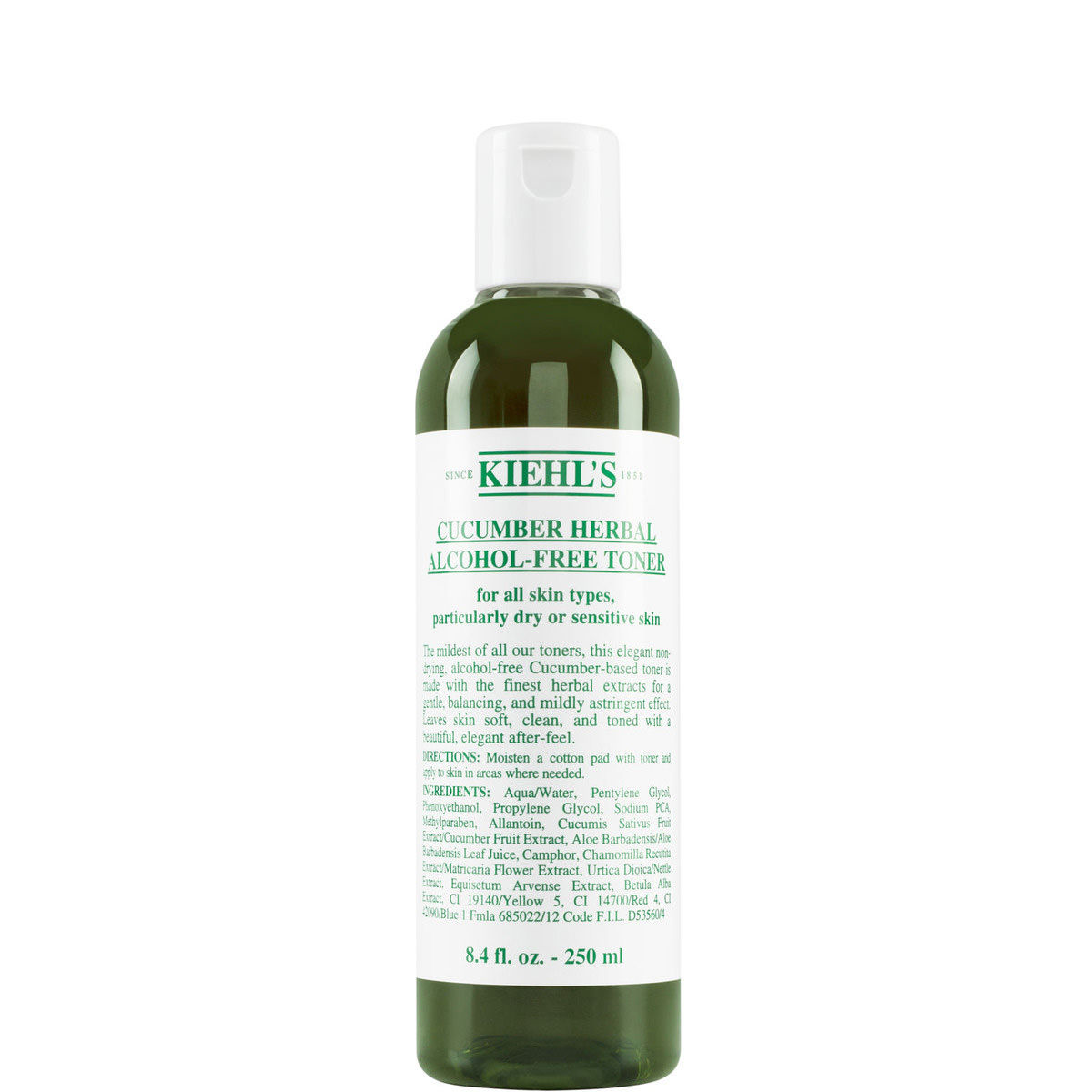 Cucumber Herbal Alcohol-Free Toner