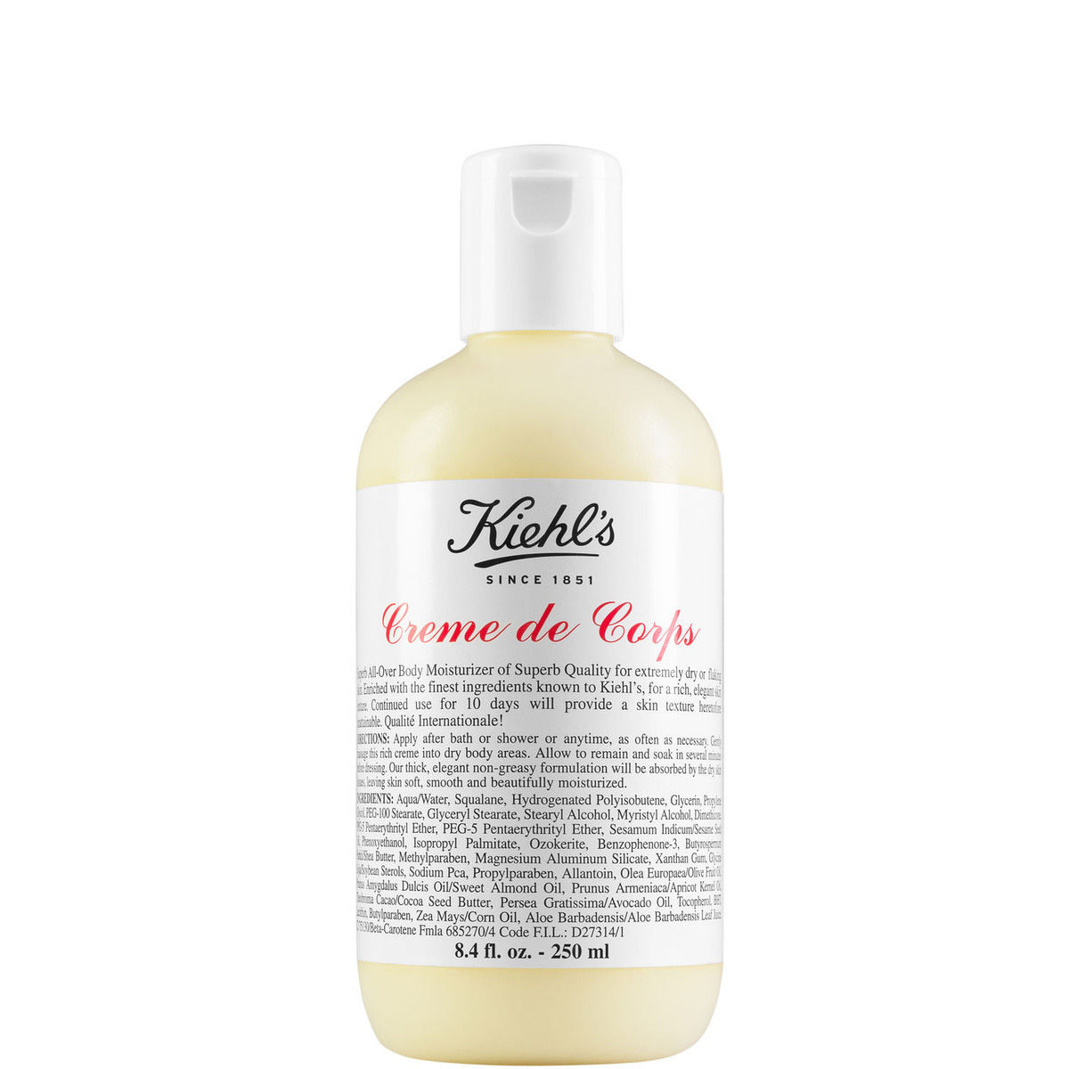 KIEHLS CREME DE CORPS PUMP