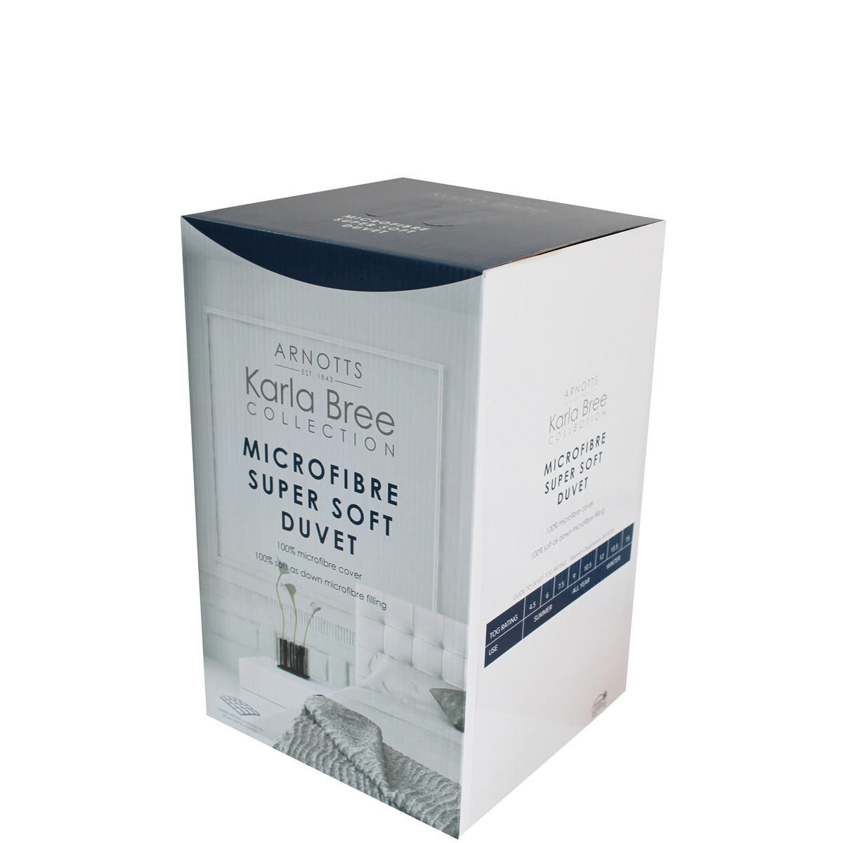 Microfill Supersoft 4.5 Tog Duvet
