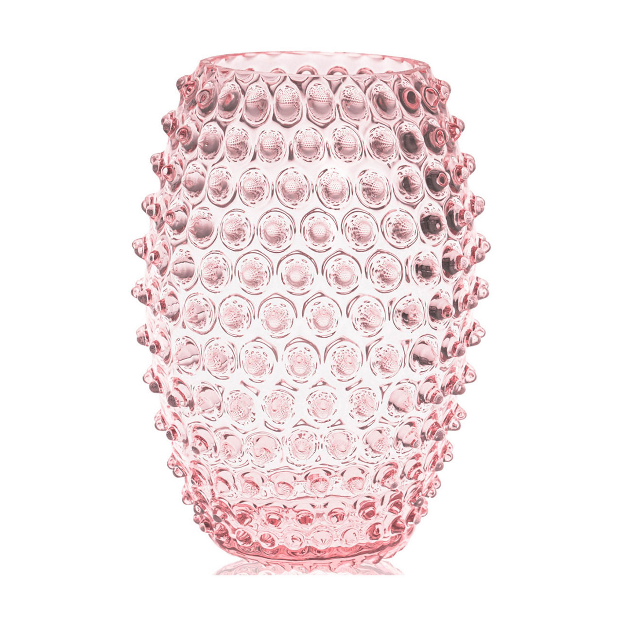 Pink Hobnail Egg Vase preview