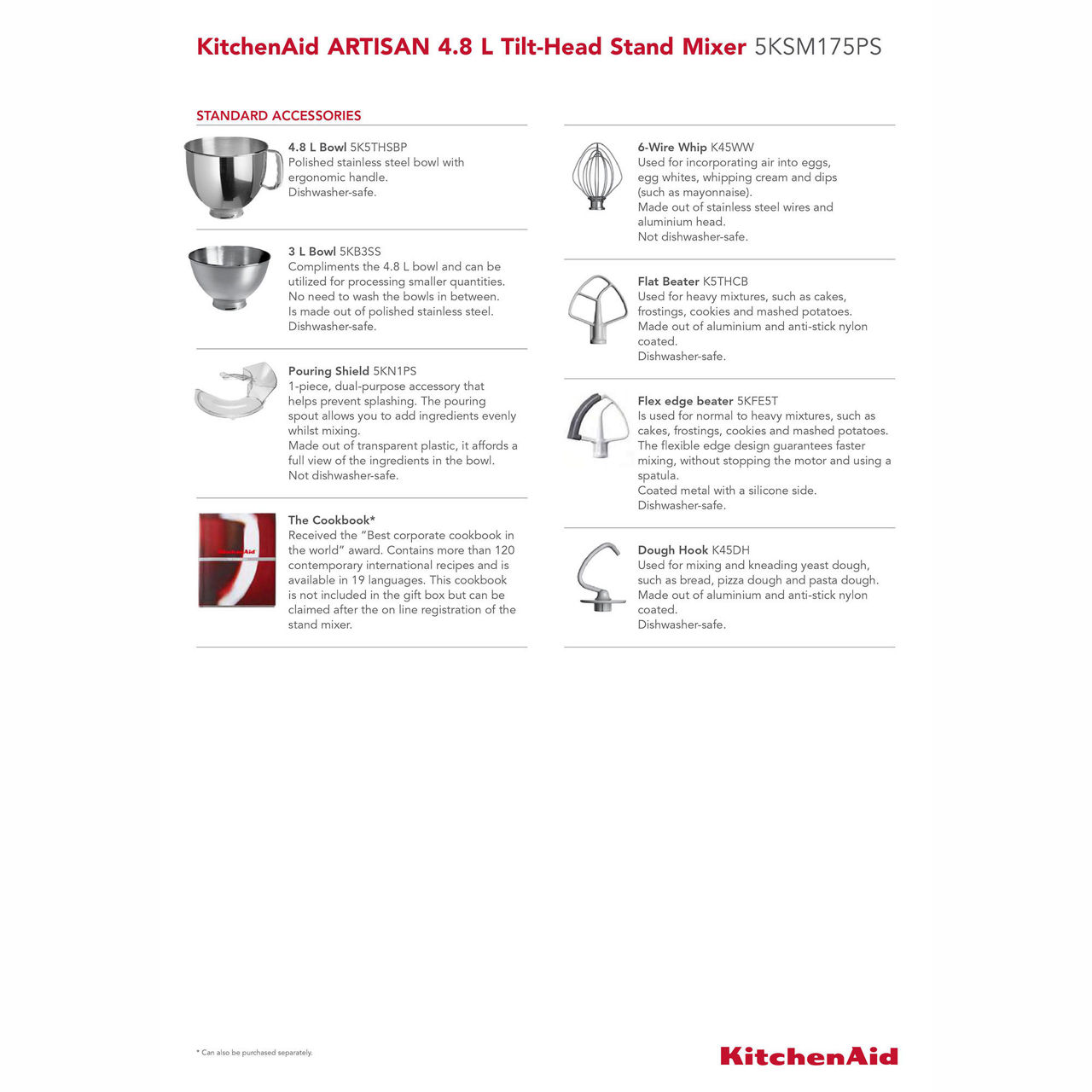 4.8 L Artisan Stand Mixer