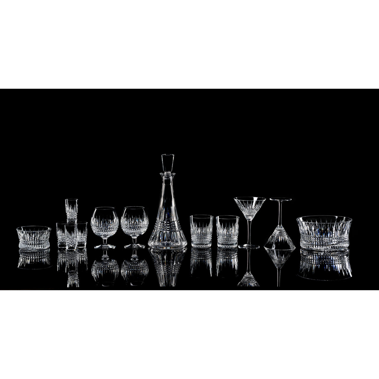 Lismore Diamond Decanter Set