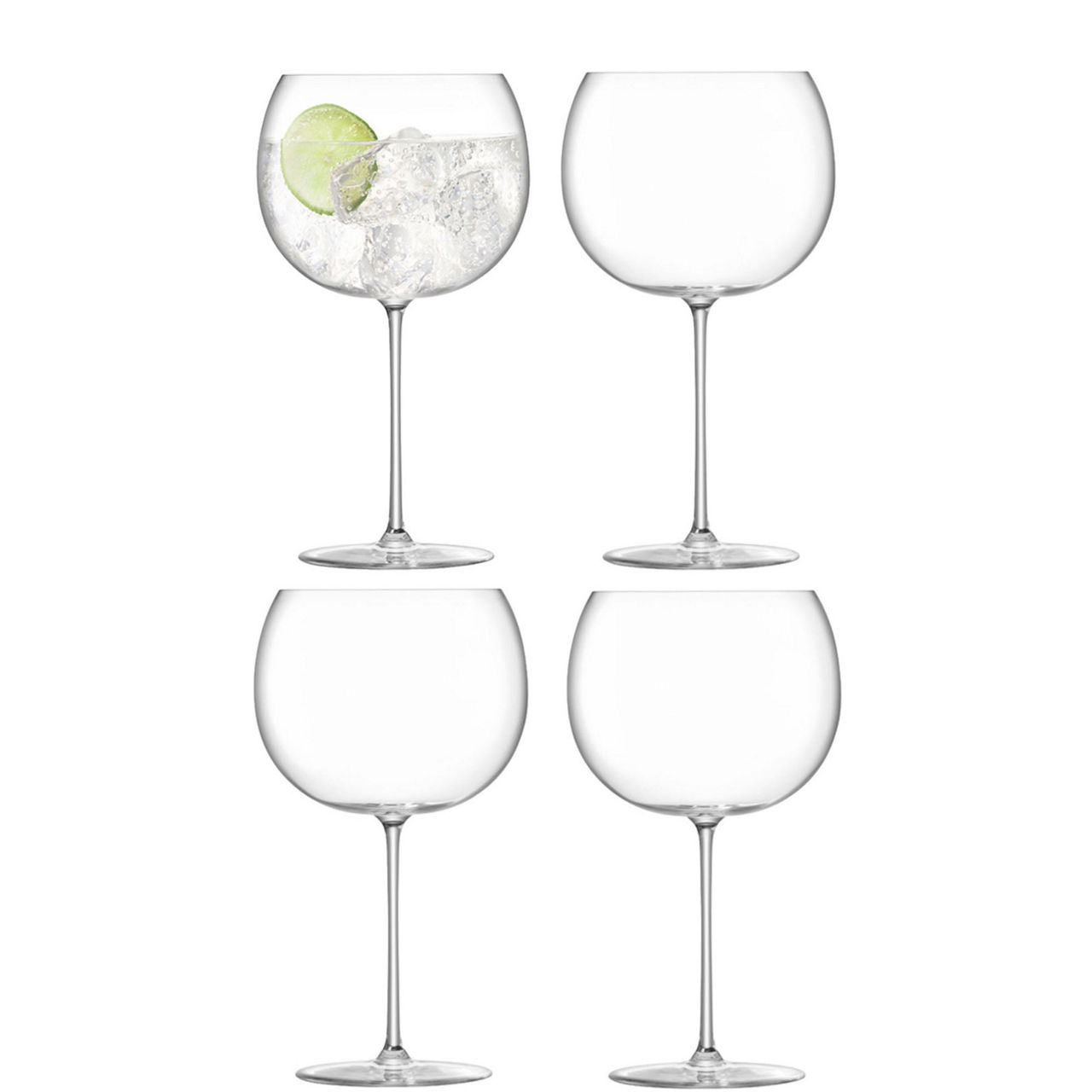 Borough Gin Balloon Glasses Set Of Four