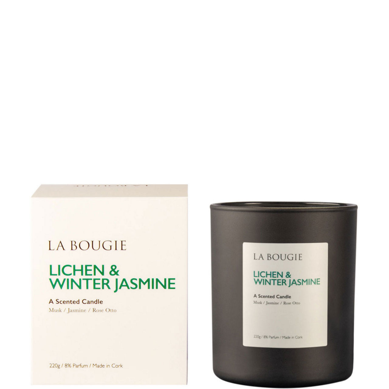 Lichen & Winter Candle