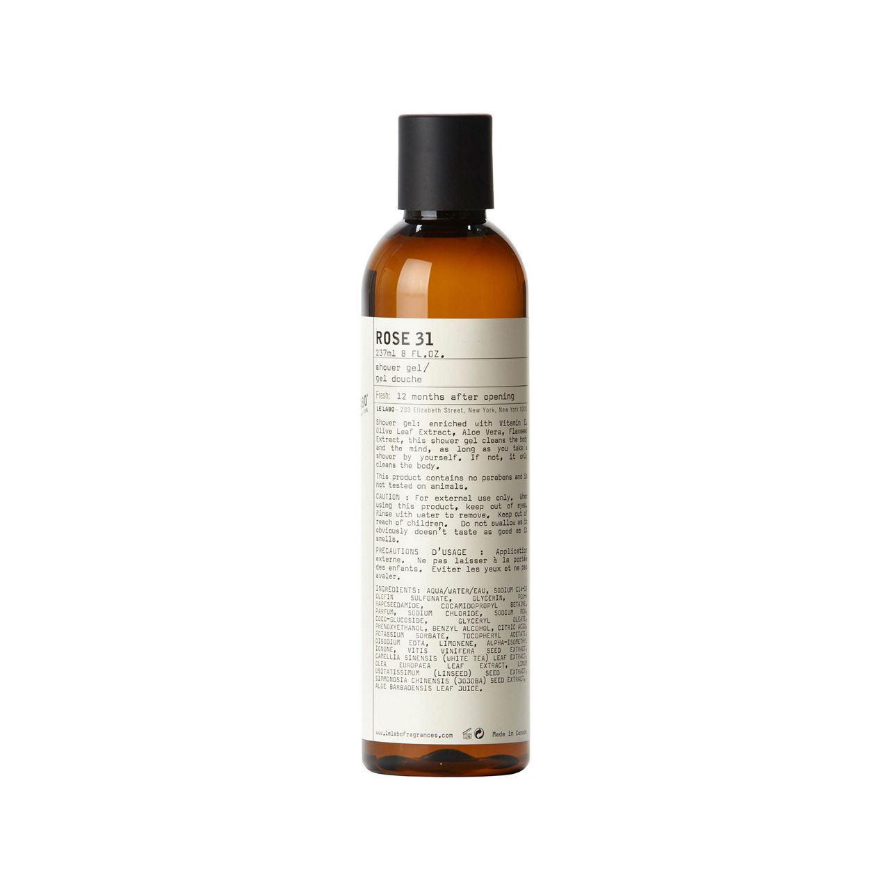 ROSE 31 SHOWER GEL 237ML ROSE 31 SHOWER GEL 237ML