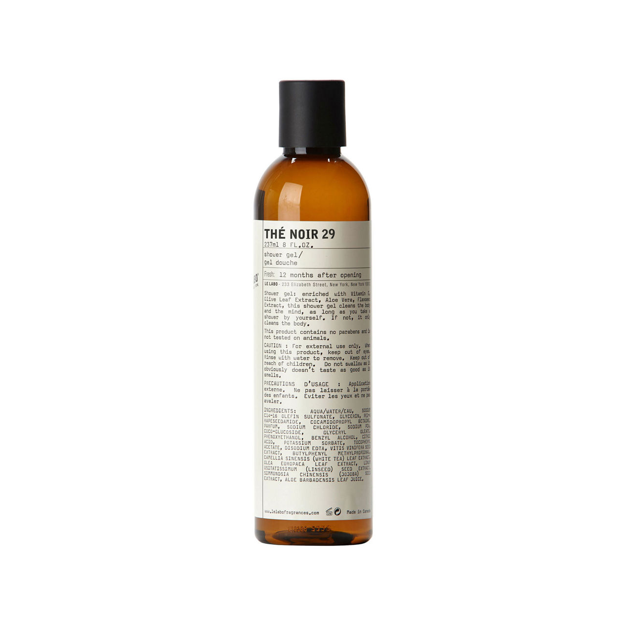 THÉ NOIR 29 SHOWER GEL 237ML THÉ NOIR 29 SHOWER GEL 237ML