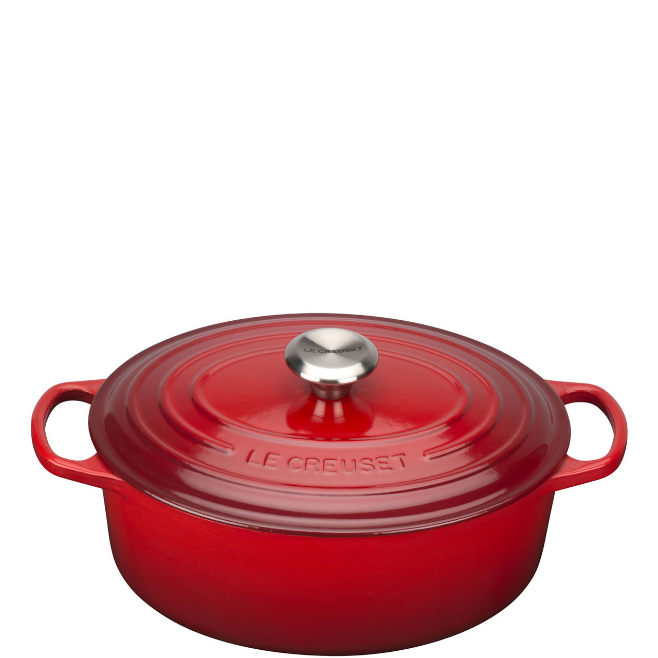 Signature Cast Iron Oval Casserole 25cm