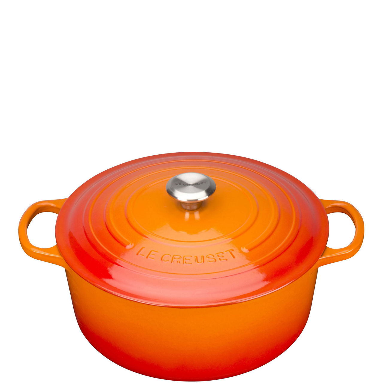 Signature Cast Iron Round Casserole 24cm