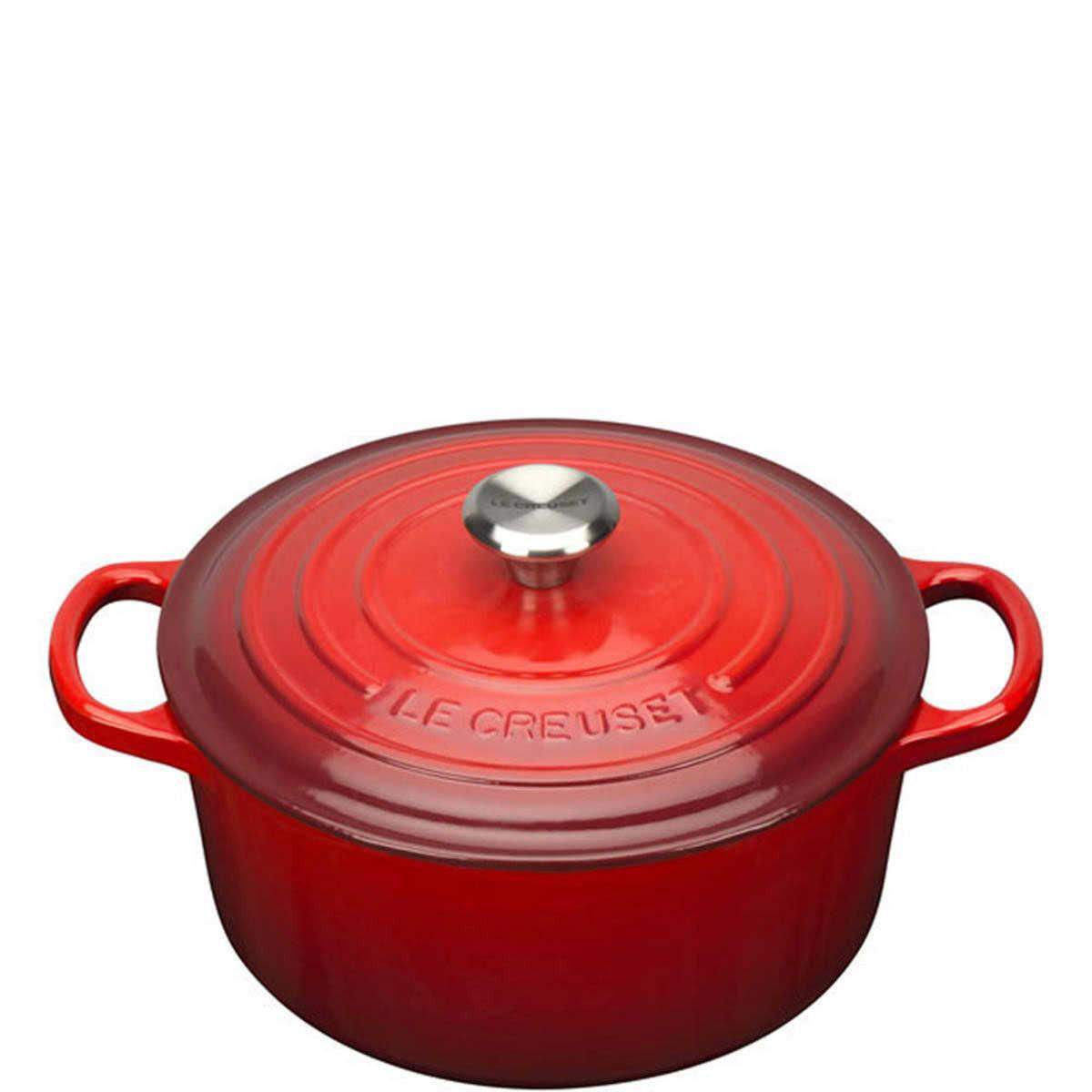 Signature Cast Iron Round Casserole 28cm