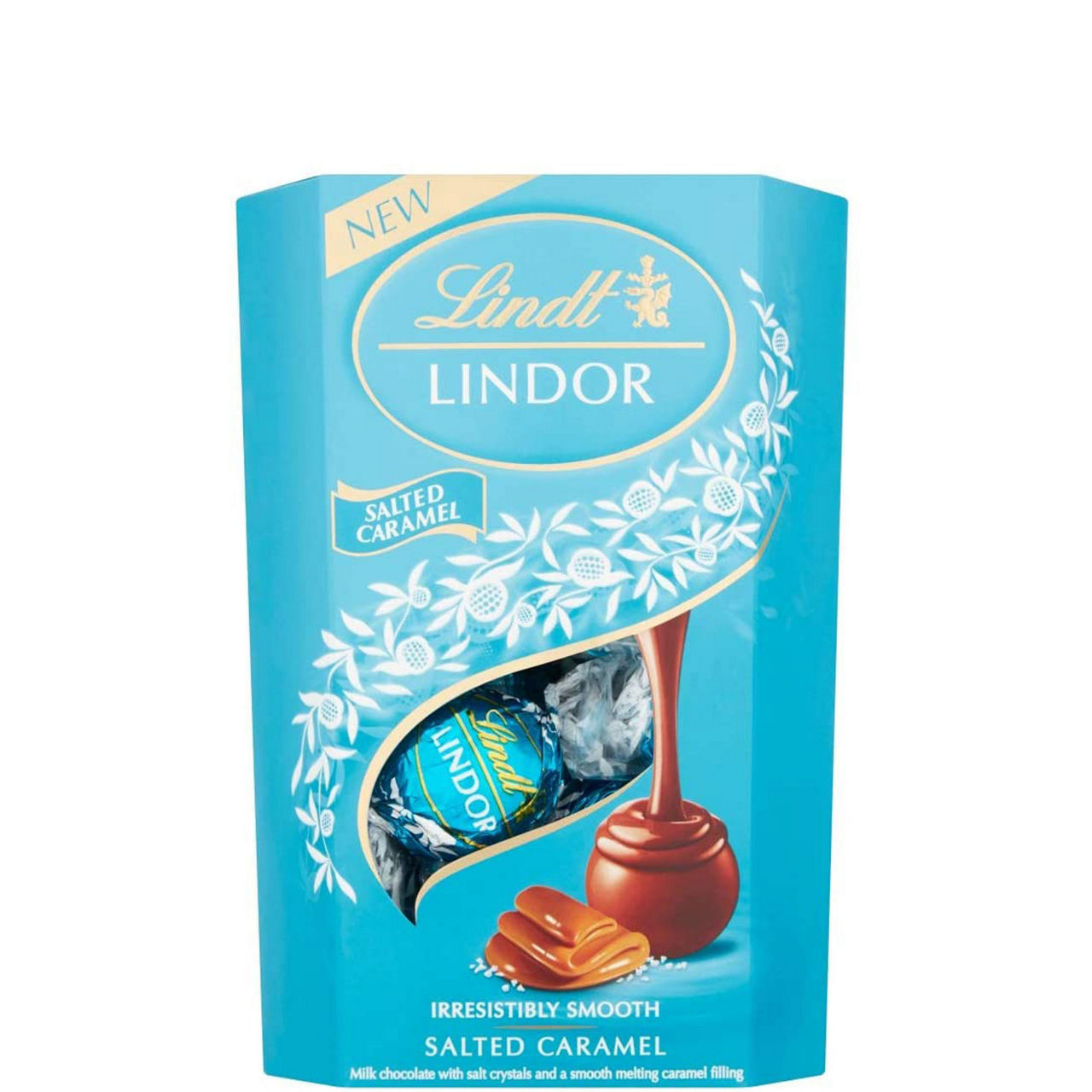 Lindor Salted Caramel Chocolate Truffles Box 200g