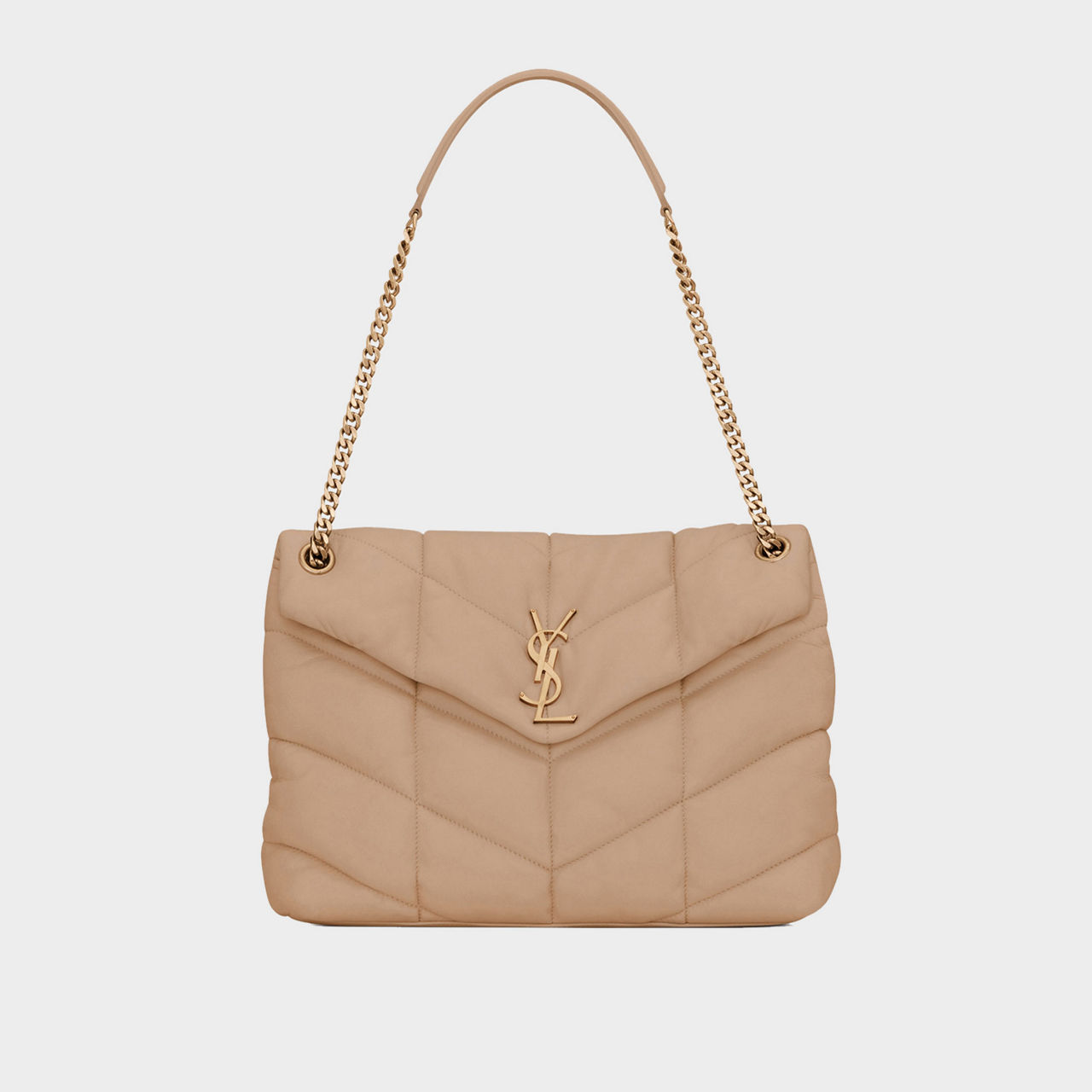 Lou Lou Medium Puffer Leather Shoulder Bag