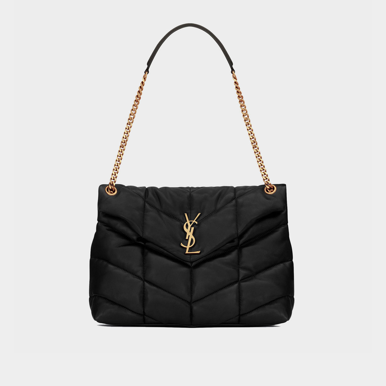 Lou Lou Medium Puffer Leather Shoulder Bag