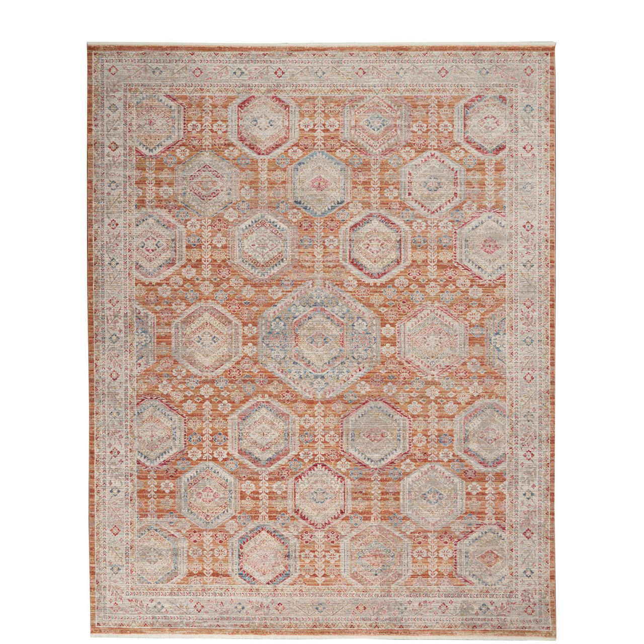 Homestead 01 Brick Rug