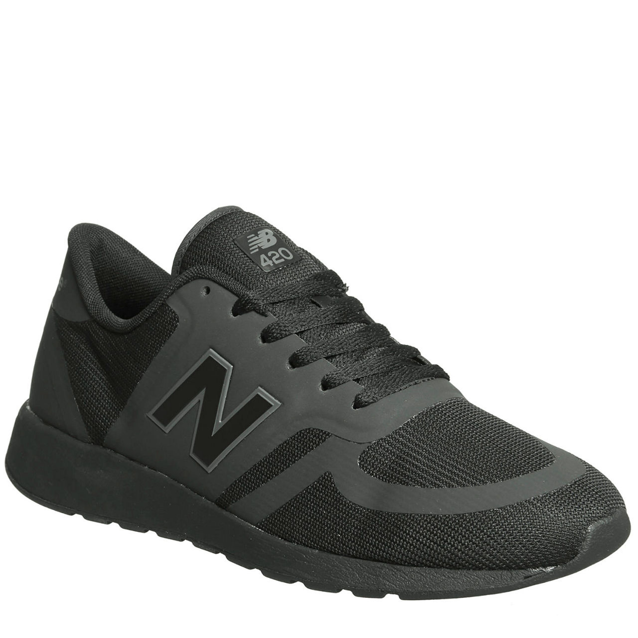 Sepatu New Balance 420 Trainers Black Sepatu Nb 420 Leather