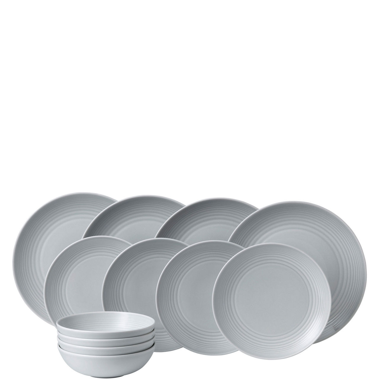 Maze 12pc Set Light Grey