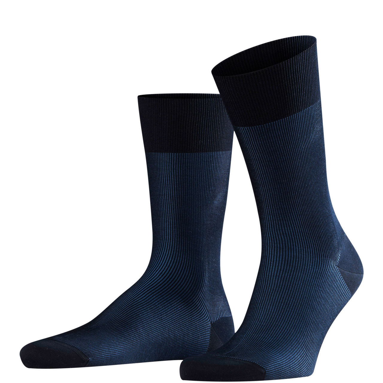 Fine Shadow Stripe Socks
