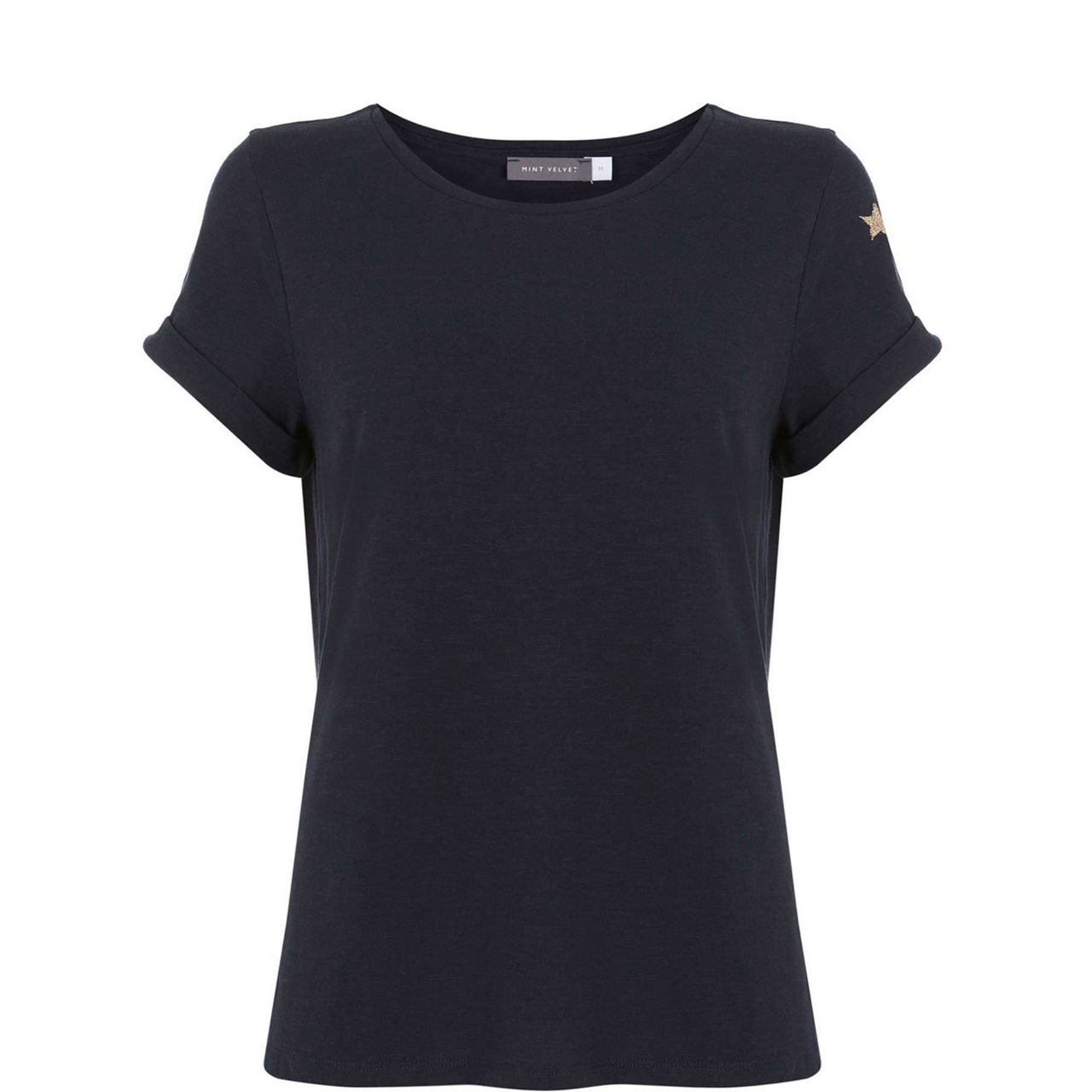 Navy Cotton Star T-Shirt