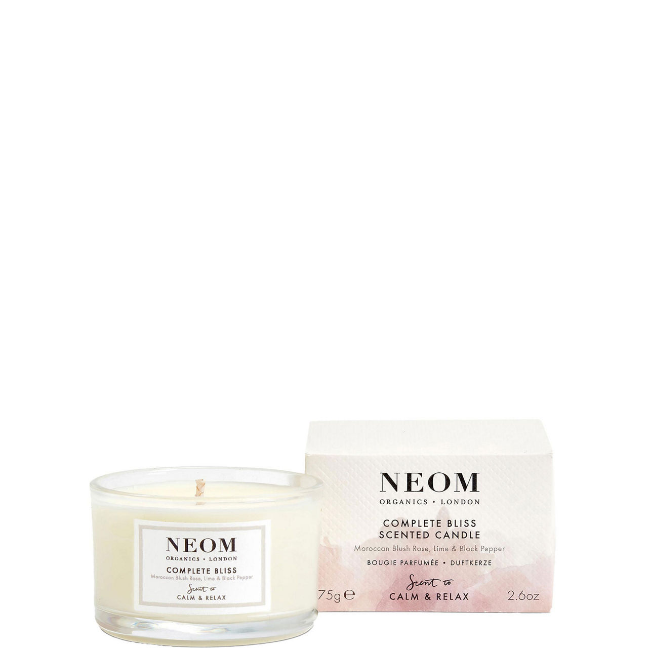 Complete Bliss Travel Scented Candle 75g