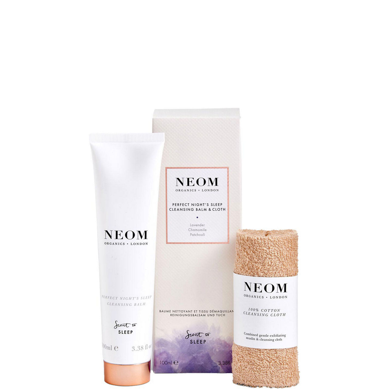 Perfect Night's Sleep Cleansing Balm 100ml & Cloth