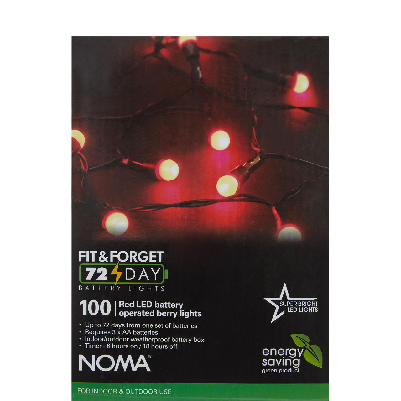 100 Fit & Forget Multi-Function Battery Lights