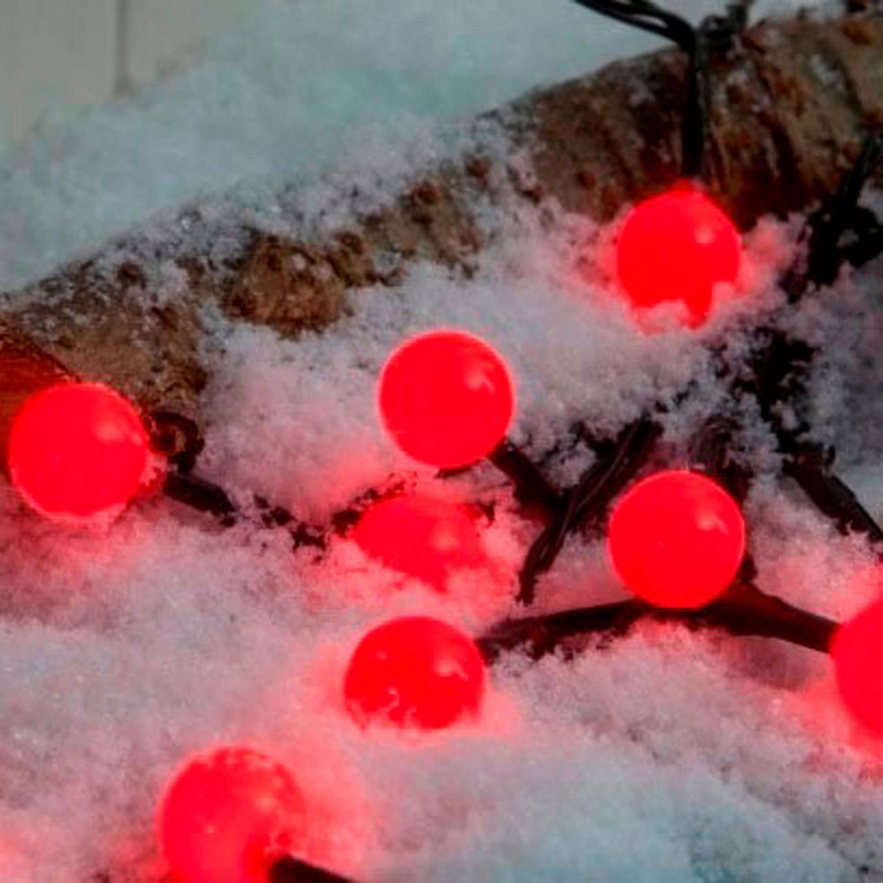50 Multifunction Red Berry Lights
