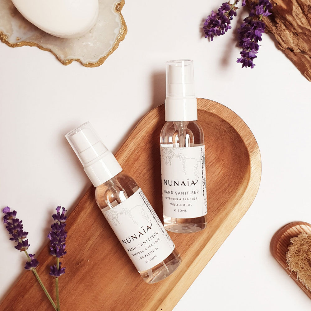 Lavender & Tea Tree Hand Sanitiser Spray 50ml