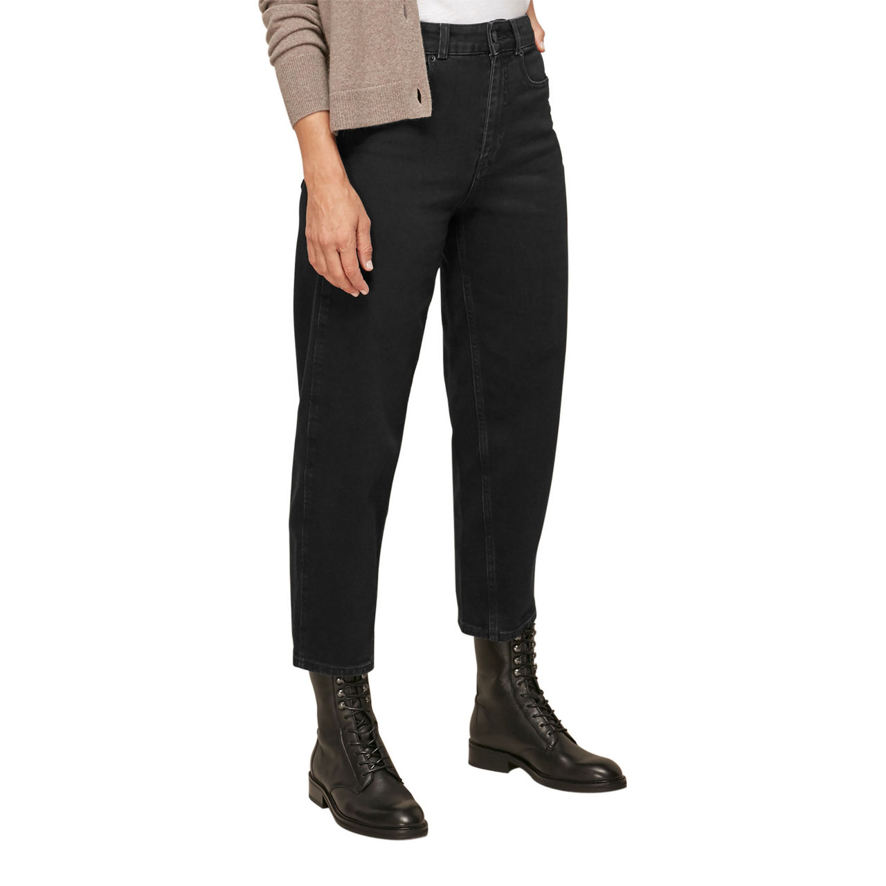 Organic High Waist Barrel Jean Organic High Waist Barrel Jean