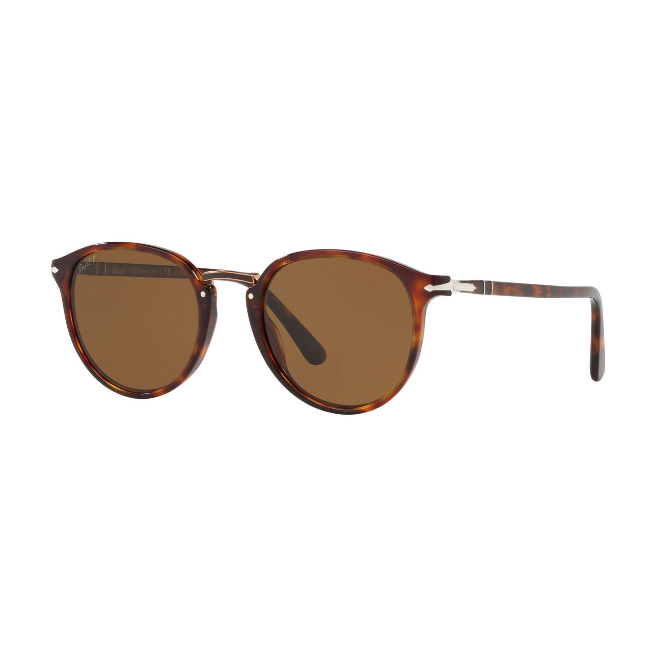 Havana Oval Sunglasses 0PO3210S