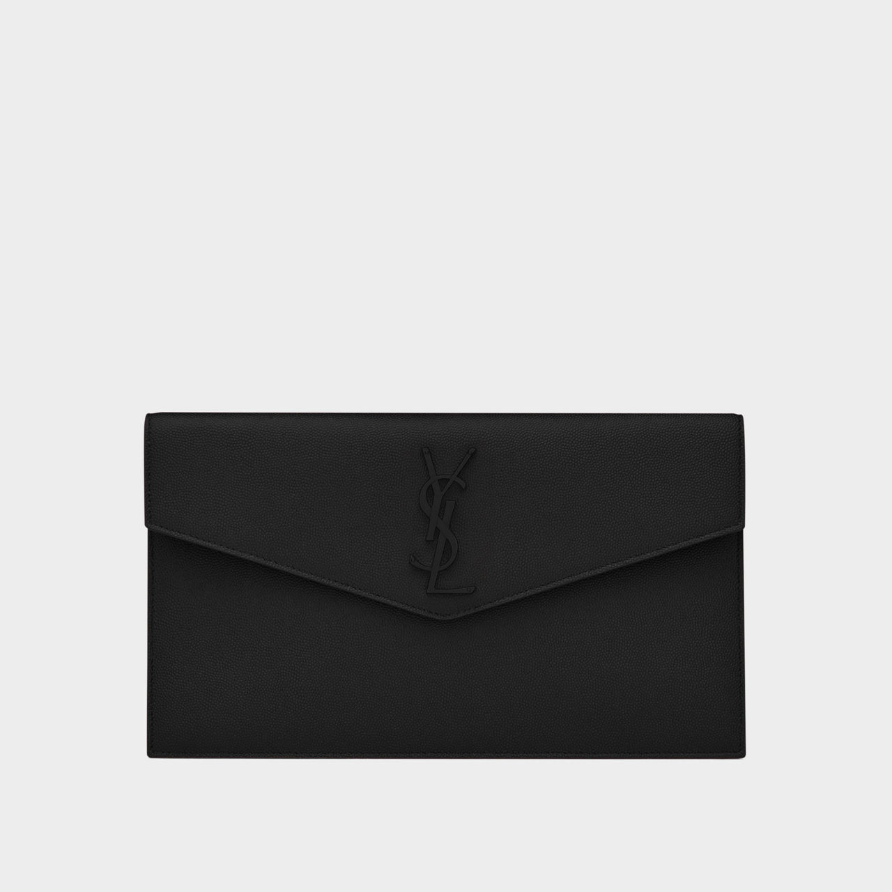 Uptown Embossed Leather Pouch