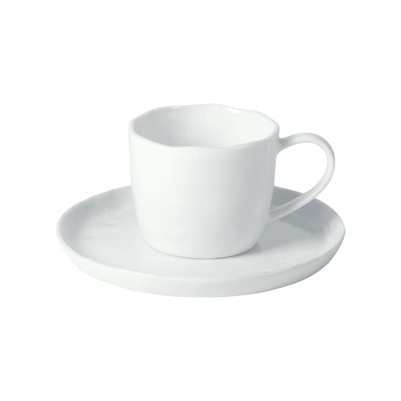 Porcelino White Cup and Saucer preview