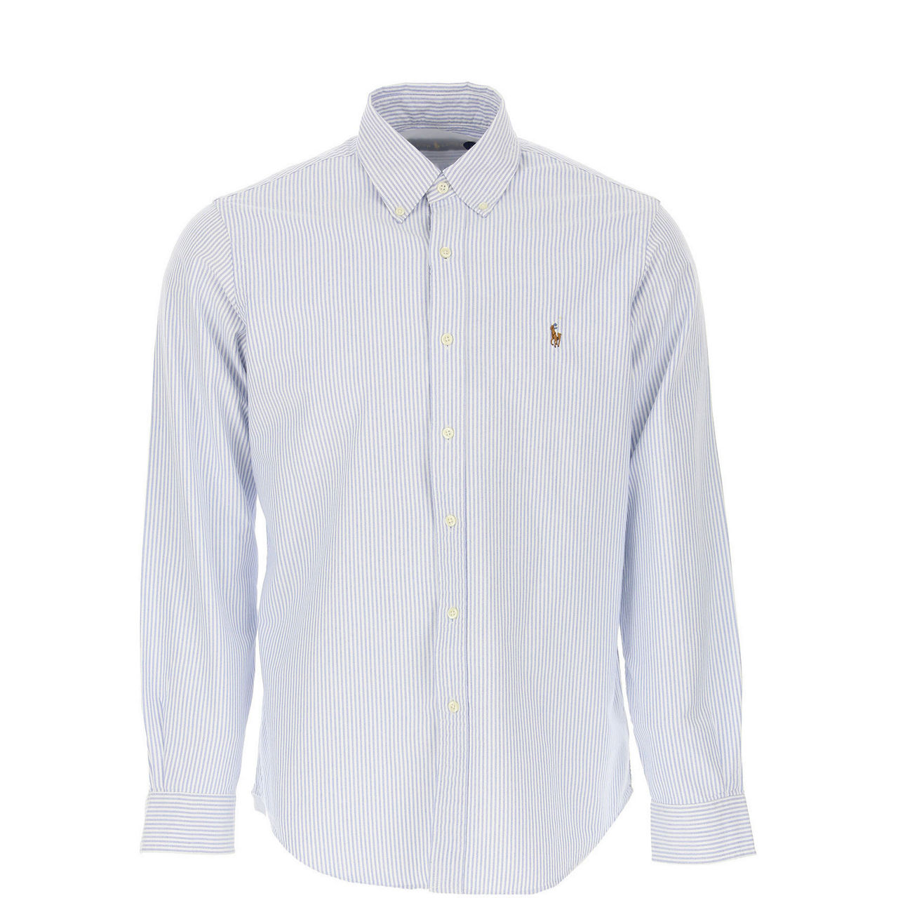 Custom Fit Stripe Oxford Shirt