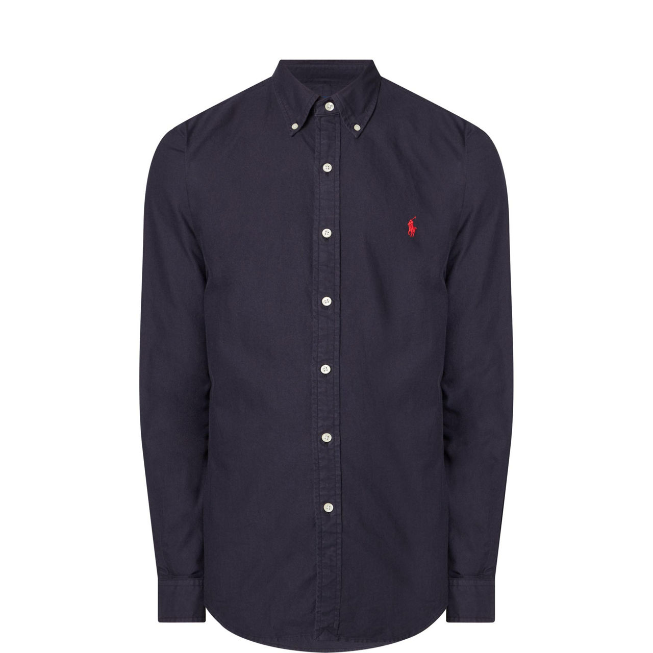 Garment Dyed Classic Slim Fit Shirt