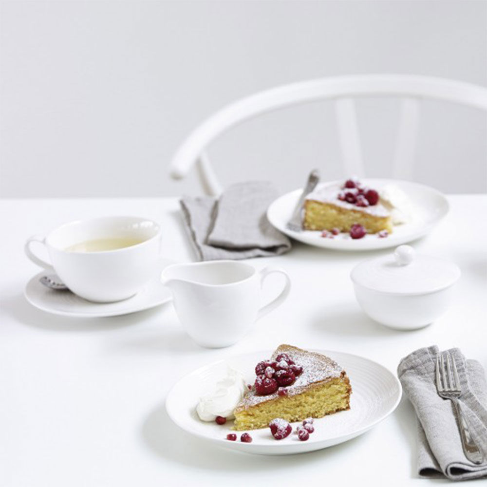 Two-Piece Maze Cup and Saucer